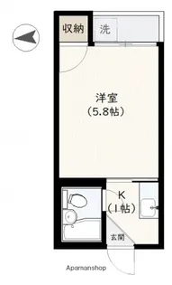 LUXES国泰寺【2階】の間取り