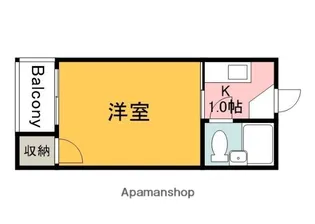 LUXES国泰寺【2階】の間取り