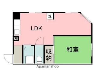 サンライズビル【5階】の間取り