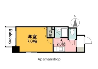エスパシオ十日市【3階】の間取り