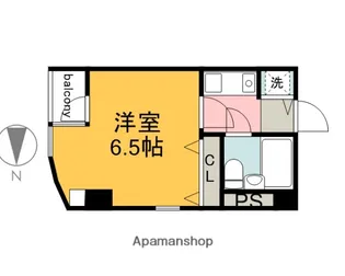 片山ビル12【401号室】の間取り