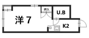 出汐Uビル【5階】の間取り