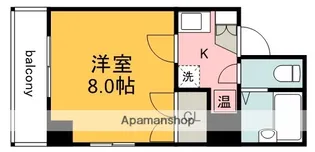 チェリーヒルズハラダ【6階】の間取り