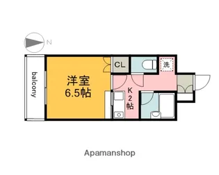 スカイNフルタ【7階】の間取り