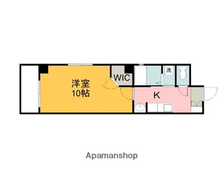 welsh.Sビル2【5階】の間取り