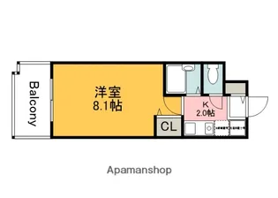 双葉ヒルズ堺町【5階】の間取り