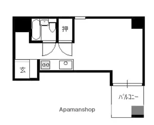 サンピア平和通り【7階】の間取り