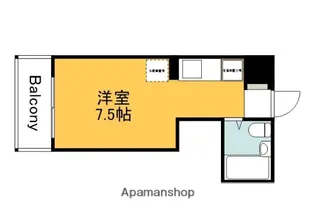 グロワール中広【502号室】の間取り