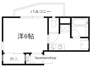 K1ハイム東雲【5階】の間取り