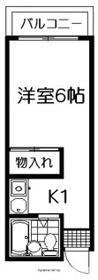 Sビル段原【2階】の間取り