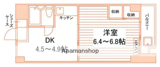 クレスト草津【201号室】の間取り