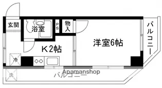 エムズハウス宇品神田【4階】の間取り