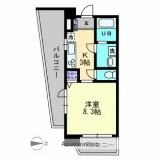 VILLA FELICE【2階】の間取り
