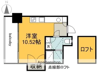 IM【2階】の間取り