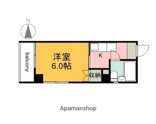メゾン羽衣【3階】の間取り