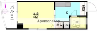 メゾン羽衣【2階】の間取り