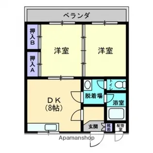 ヨシミマンション【3階】の間取り