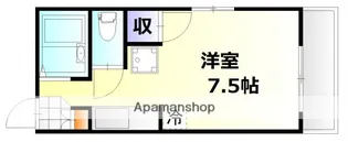 パークシティマスヰ【6階】の間取り