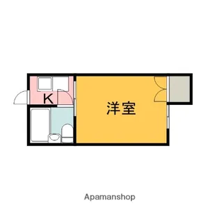 横川章栄ビル【3階】の間取り