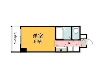 リバーサイドSOGA 2【705号室号室】の間取り