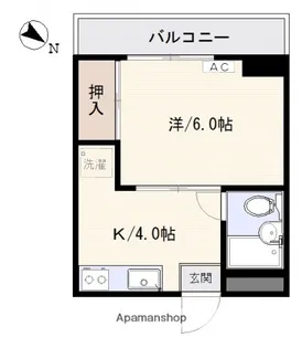 MGKビル【3階】の間取り