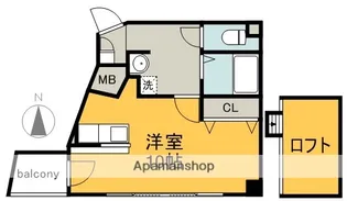 金屋町グランデ【2階】の間取り