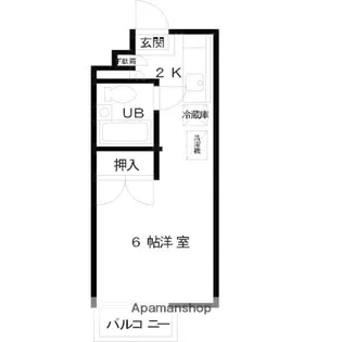 EAST10【301号室】の間取り