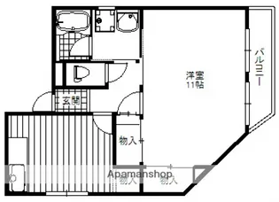 RSビル【4階】の間取り