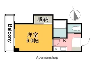 ベン・レジデンス【4階】の間取り