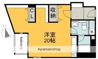 ナビオナルト【2階】の間取り
