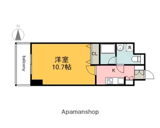 アクアシティ舟入中町【8階】の間取り