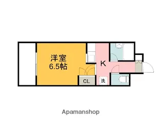エステートベネフィット5フルタ【3階】の間取り