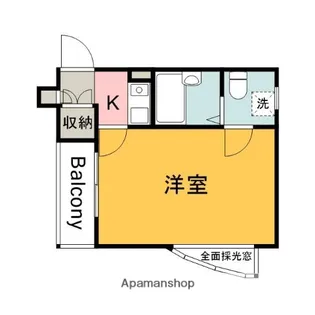 GH COURT 2ND【1階】の間取り