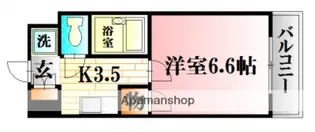 アストラルヤマナカ【11階】の間取り