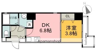KATAYAMABLDG25【8階】の間取り