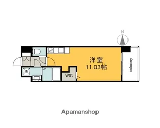 パークフラッツ土橋【12階】の間取り