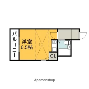 アメニティ吉島通り【5階】の間取り