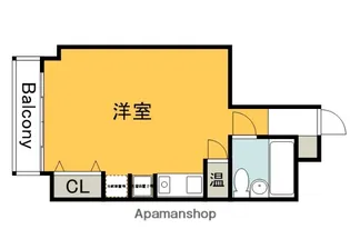バルミー平和【9階】の間取り