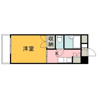 ルミネ東白島【3階】の間取り