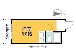 清水ビル【5階】の間取り
