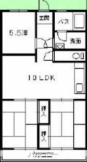 森田ビル【4階】の間取り