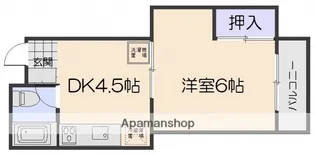 ガーデンスクエア【2階】の間取り