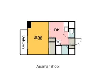 モーニングパーク【202号室】の間取り