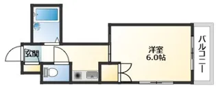 ヴィラ千田【3階】の間取り