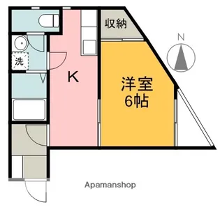 國廣ビル【3階】の間取り