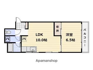 川上ビル【3階】の間取り
