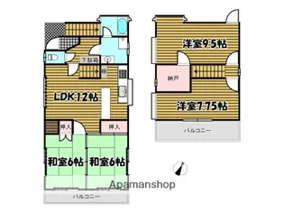 金本ビル【3階】の間取り