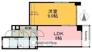 CASA AROW【3階】の間取り
