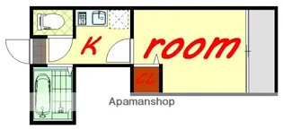 メゾフォルテ大宮【3階】の間取り