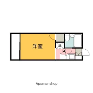 グランツ高須【1階】の間取り